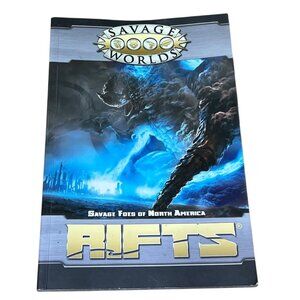 Savage Worlds Rifts: Savage Foes Of North America Book